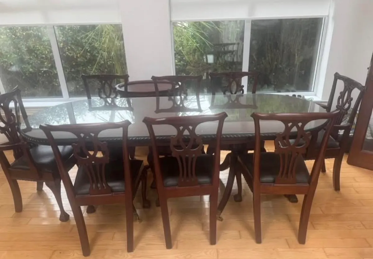 Mahogany Dinning Table - Image 2