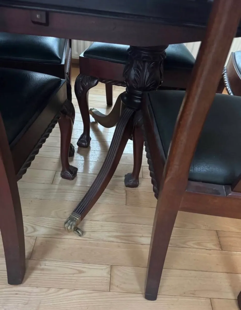 Mahogany Dinning Table - Image 3