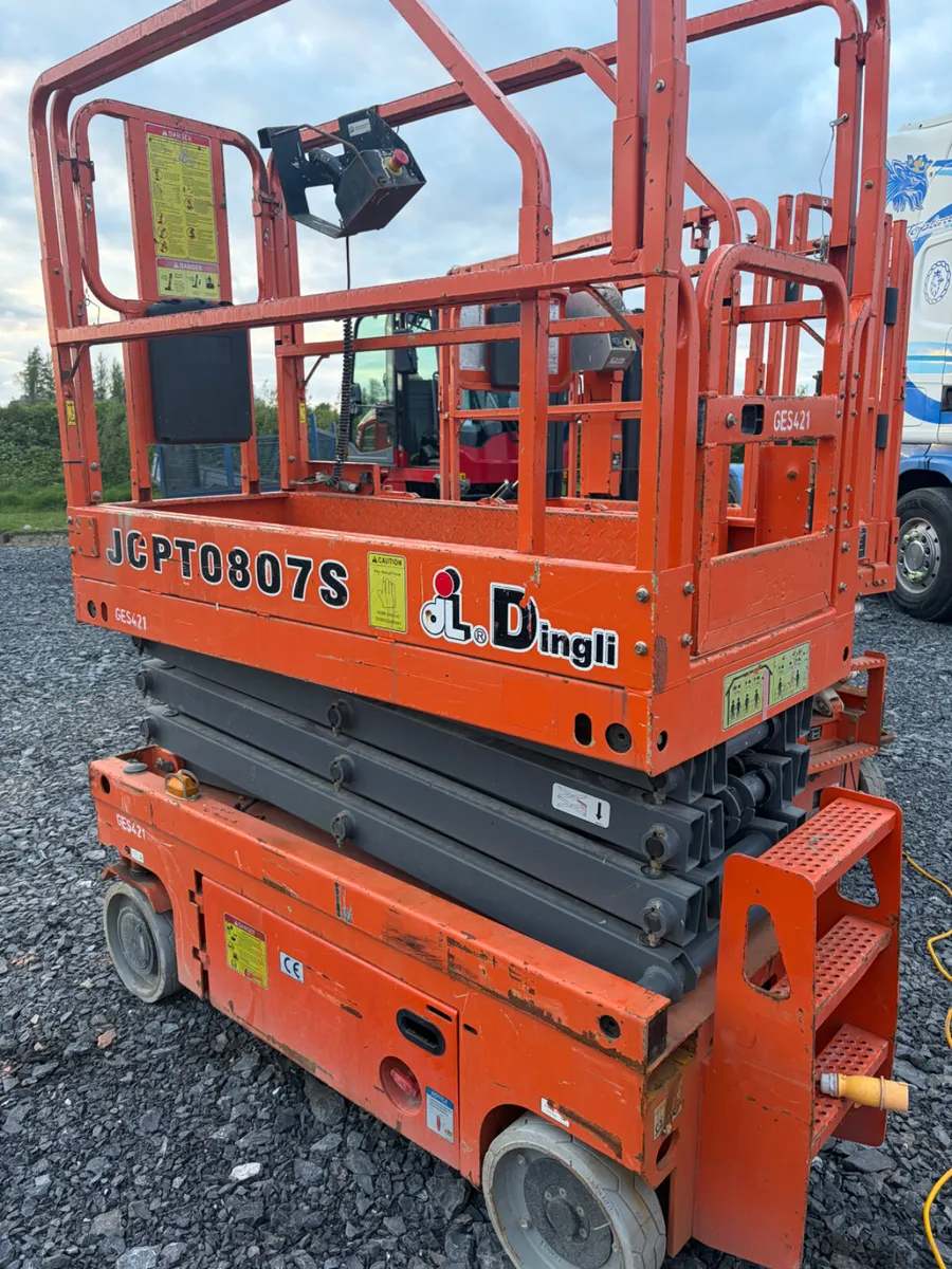 3 x immaculate scissor lifts for sale or hire - Image 2