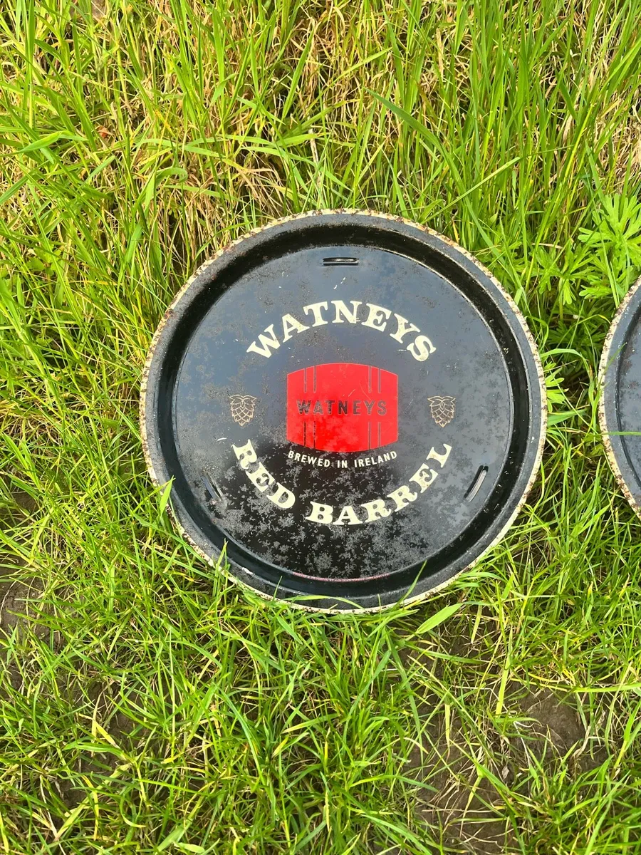 Vintage Watneys Brewed in Ireland Pub Trays - Image 2