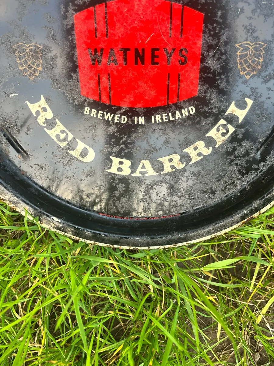 Vintage Watneys Brewed in Ireland Pub Trays - Image 4