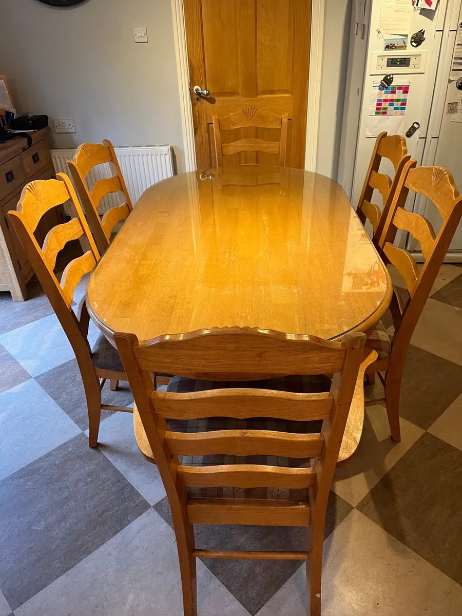 Dining Table and Chairs - Image 1
