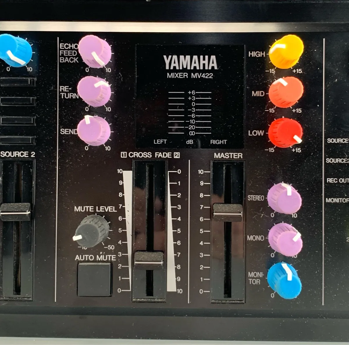 Yamaha MV422 4-channel analog mixer - Image 2