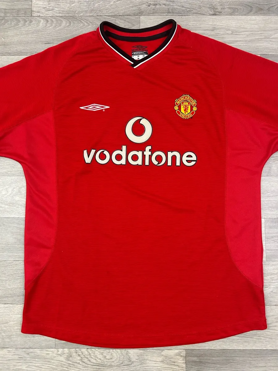 Vintage 2000 Umbro Manchester United Home Jersey L - Image 2