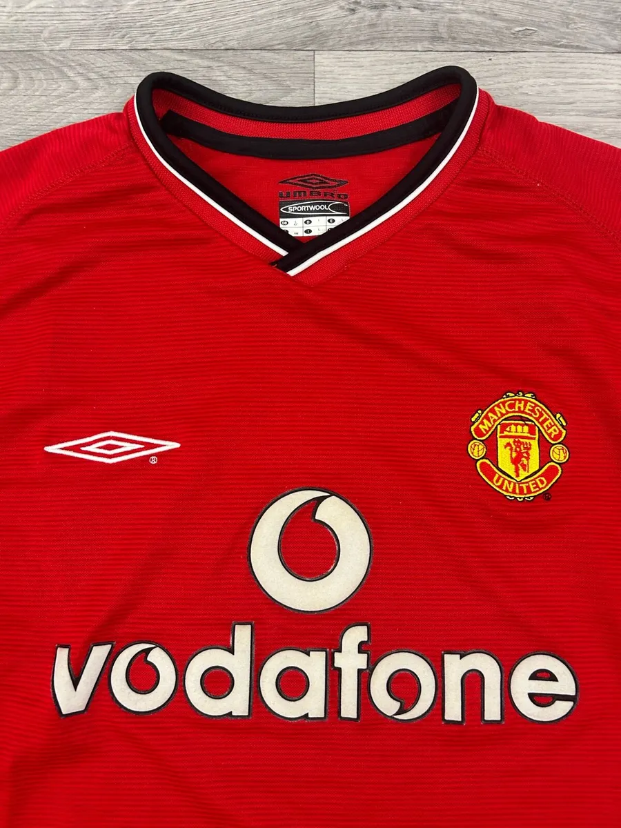 Vintage 2000 Umbro Manchester United Home Jersey L - Image 3