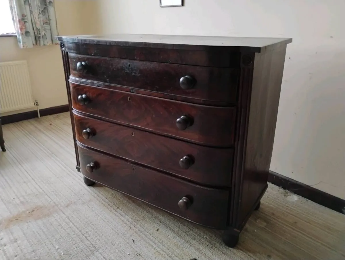 Antique Wardrobe and drawers - Image 1