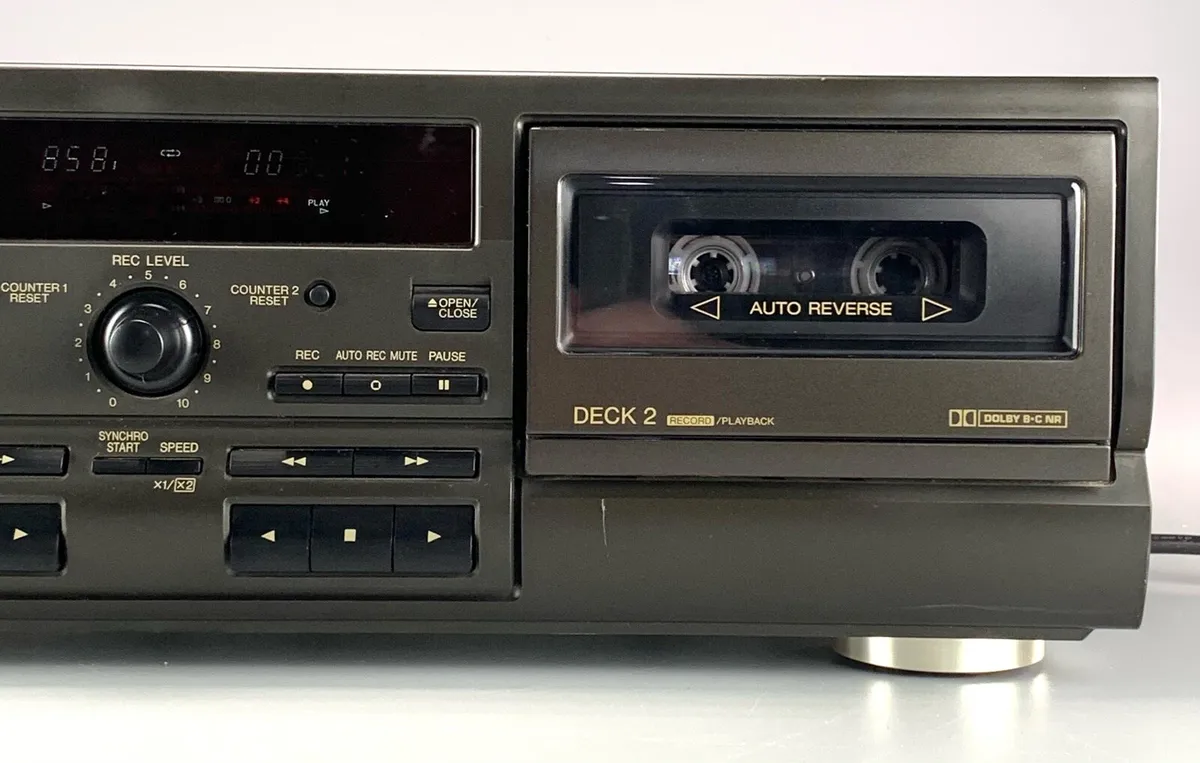 Technics RS-TR373 dual stereo cassette deck - Image 3