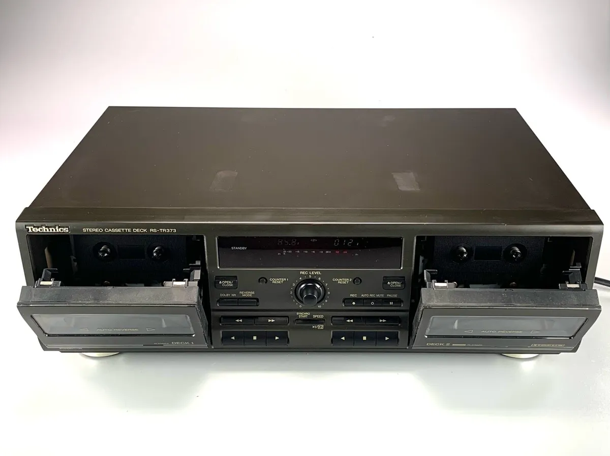 Technics RS-TR373 dual stereo cassette deck - Image 4