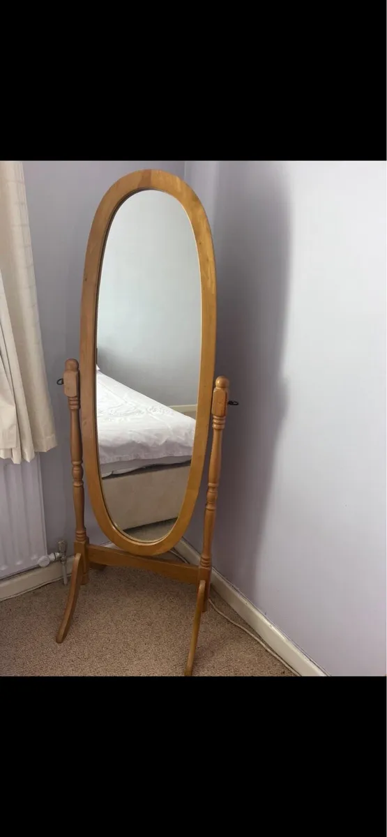 Pine Full Length Mirror
