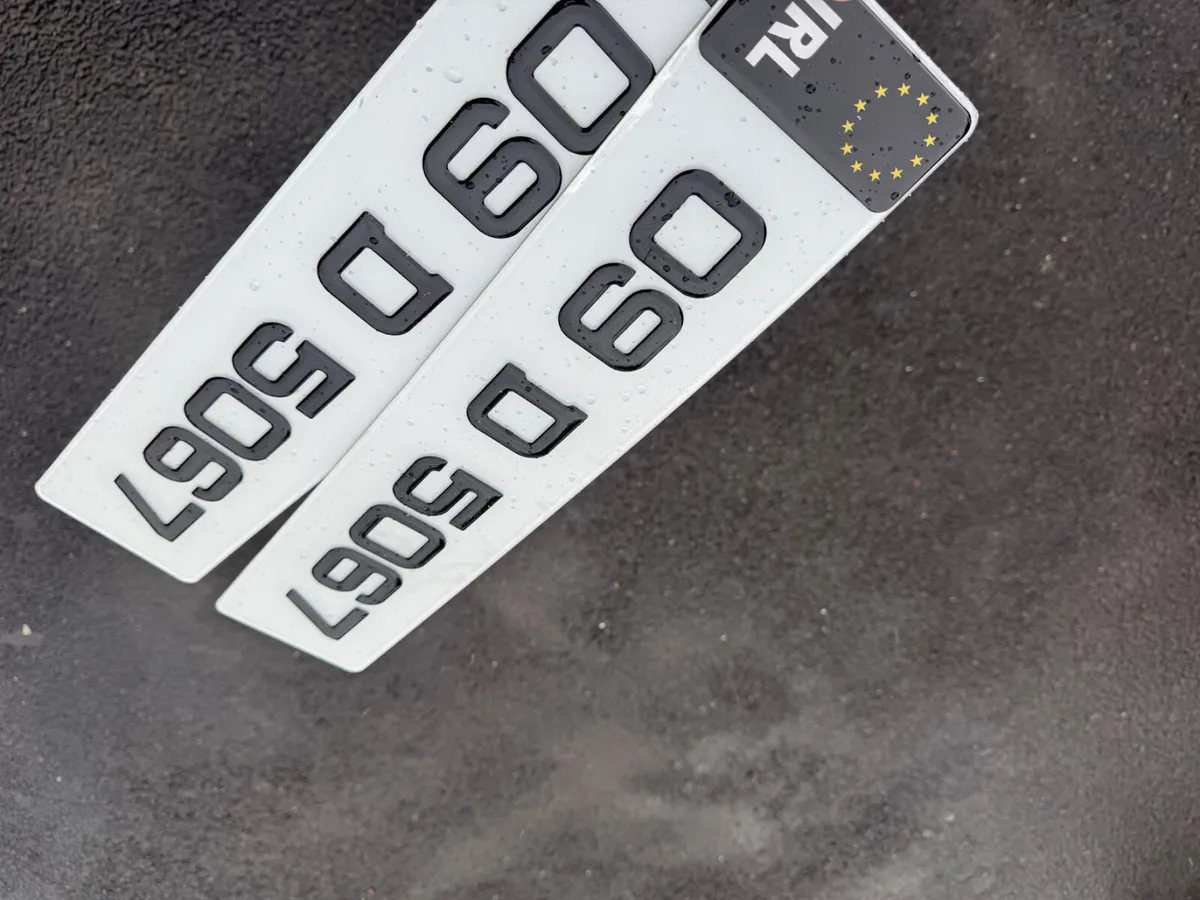 Upgrade number plates gel German jap printed plate - Image 3