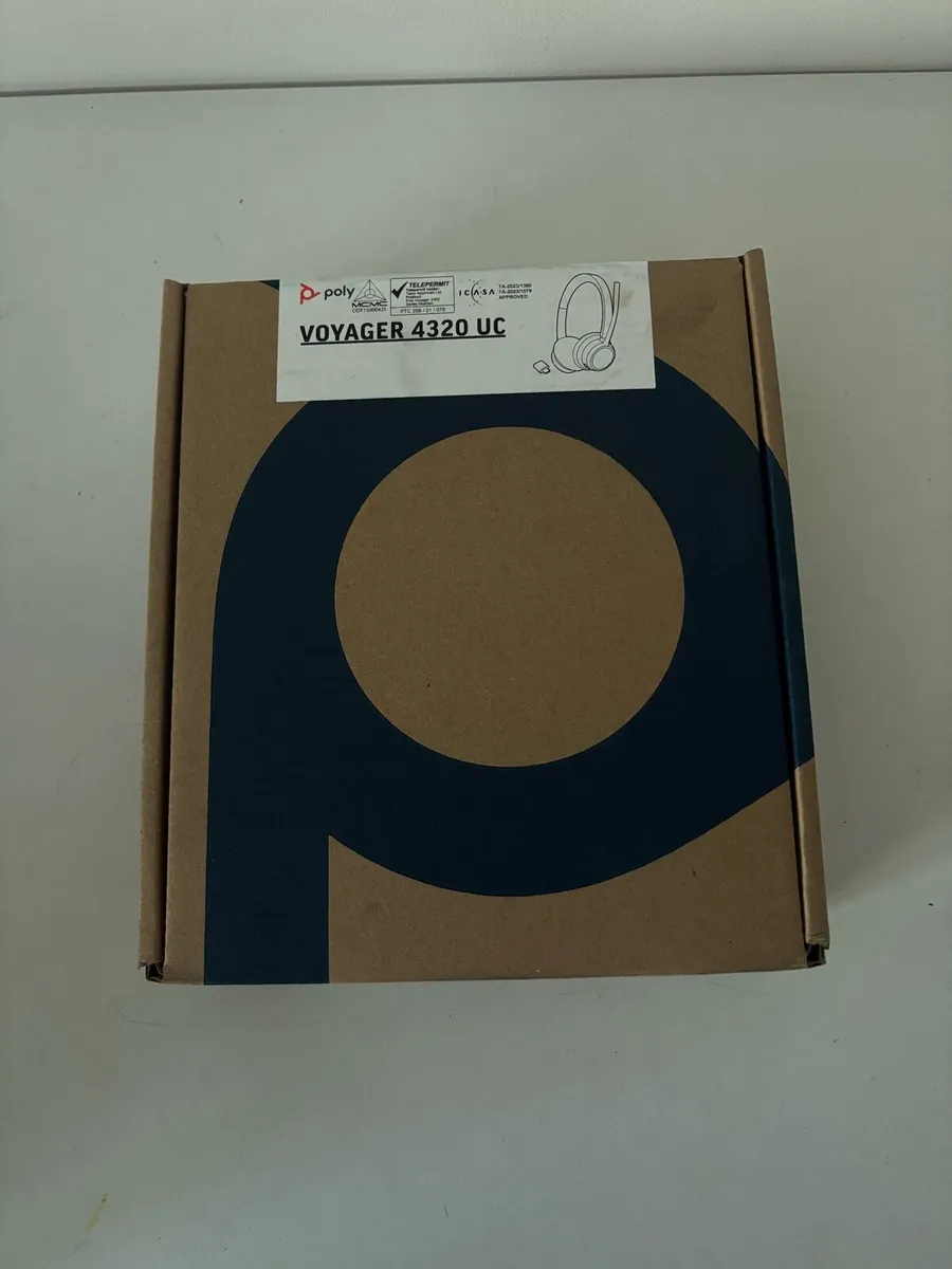 Brand new poly voyager headset - Image 2