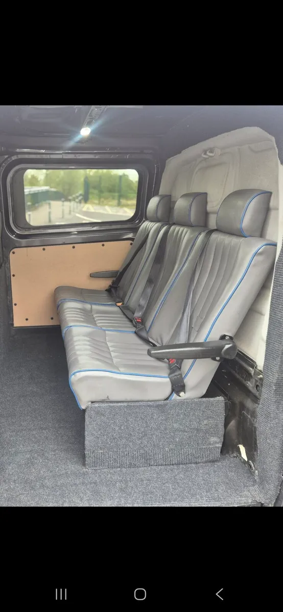 Leather Crewcab Seats with belts