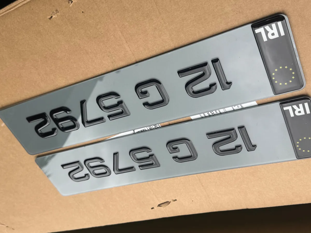 Ultimate gel number plates delivered - Image 2