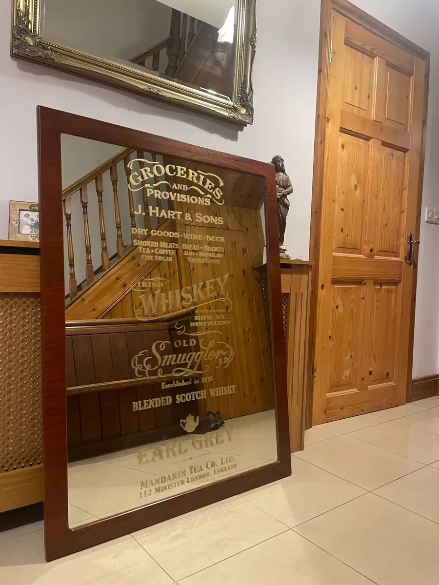 Large Commercial 4ft x 3ft approx. Mirror - Image 1