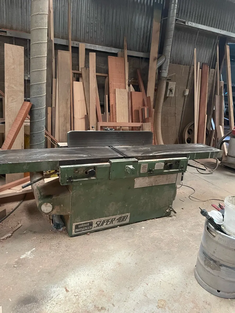 Wadkin surface planer