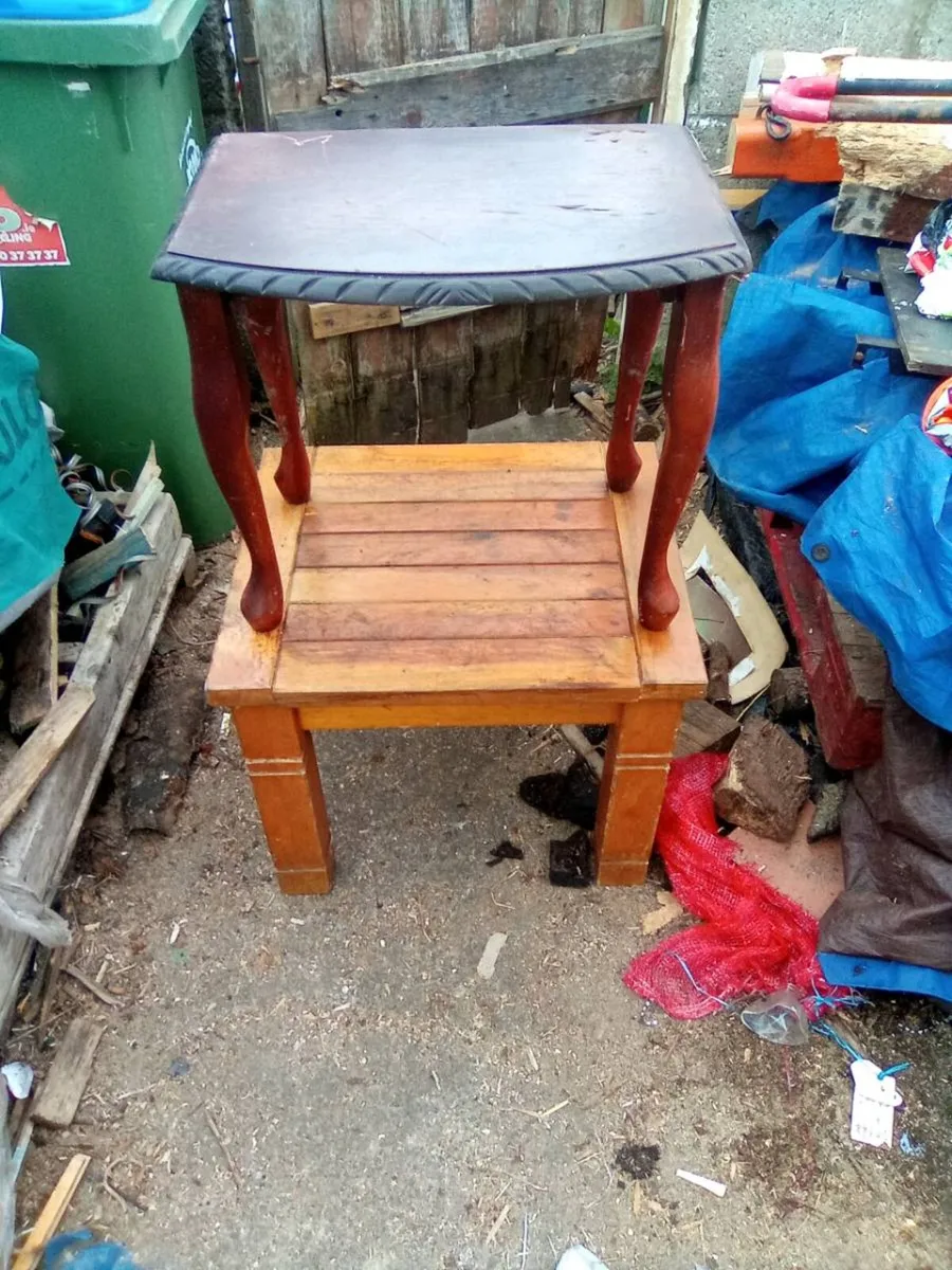 Two.  Small.  Tables - Image 3