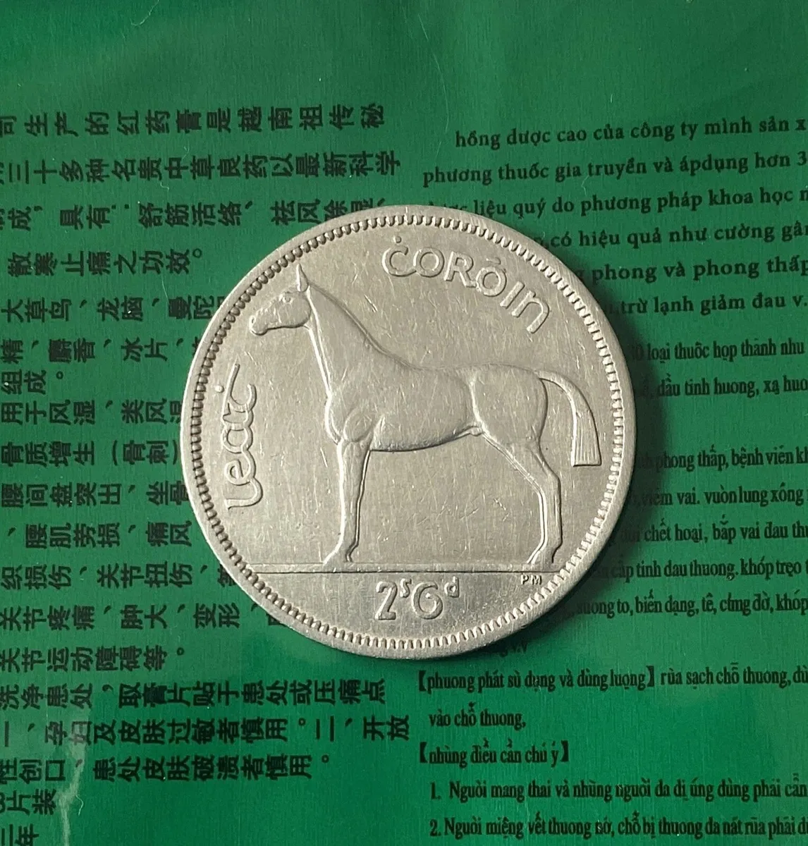 Ireland, 1962, Half Crown - Free Post - Image 1