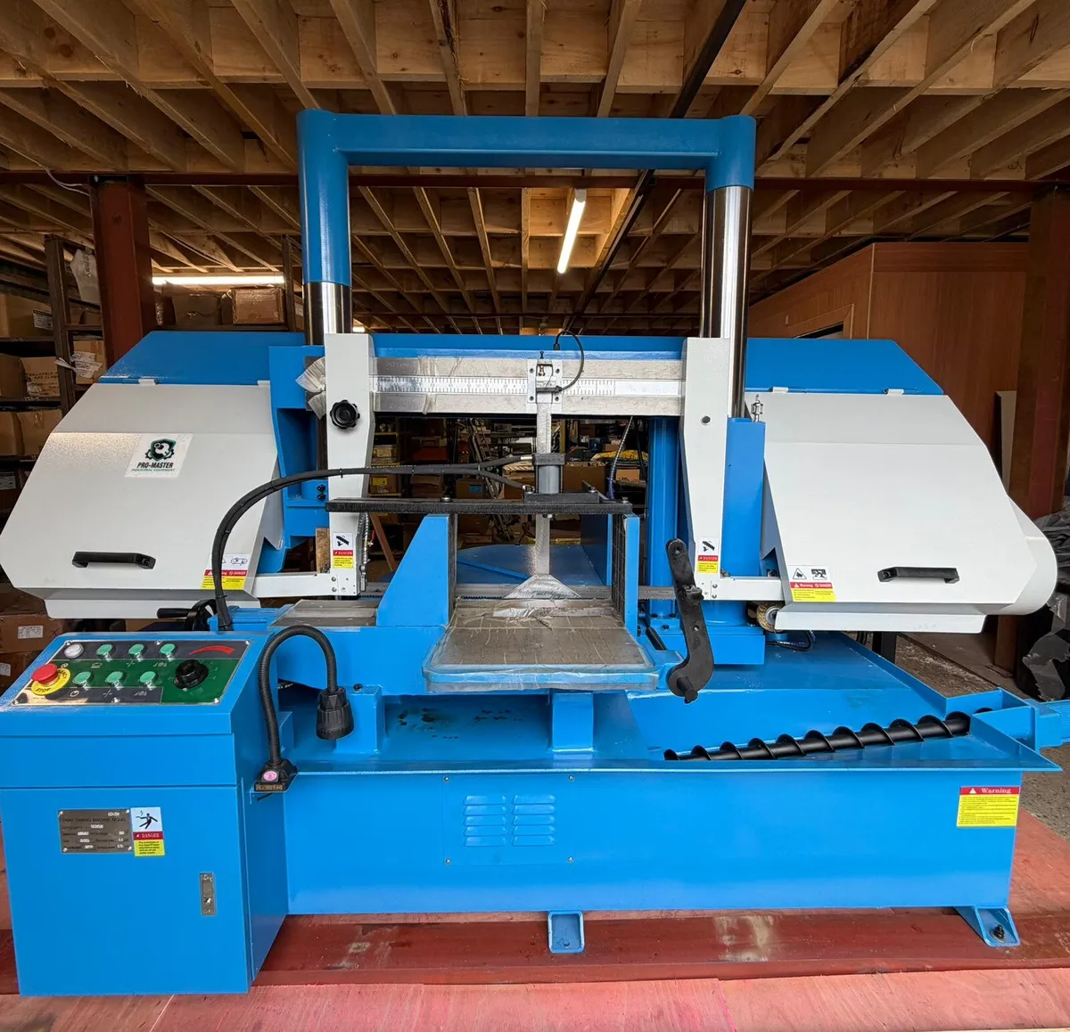 Bandsaw & Other New Fabrication Machinery