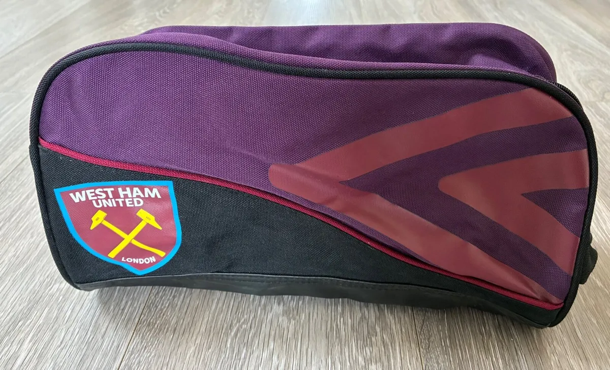 West Ham United F.C. official merchandise boot bag