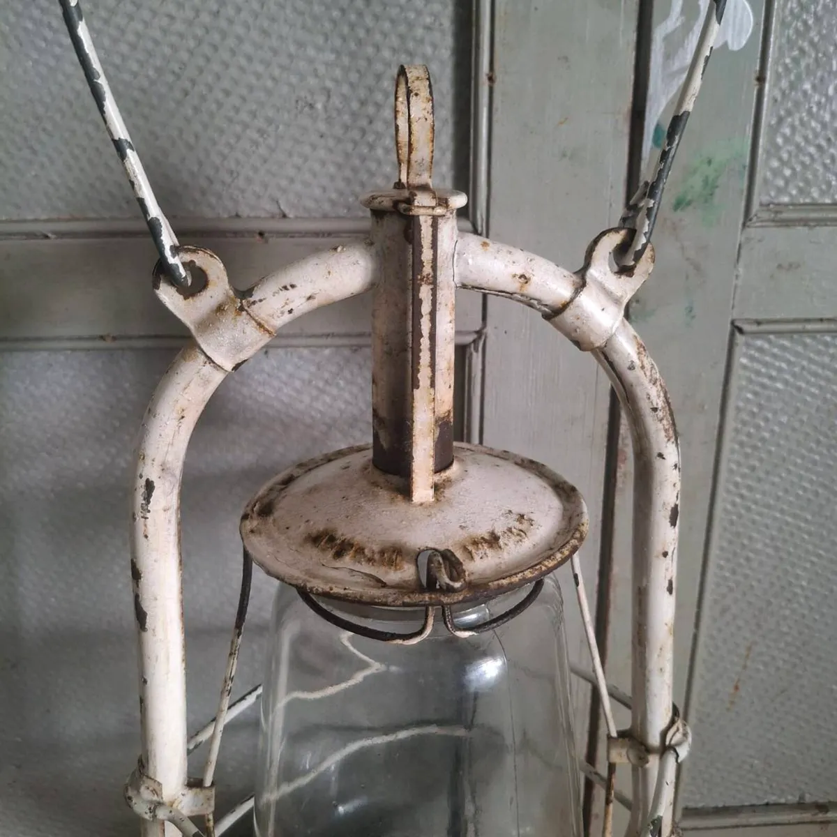Vintage Hurricane Lamp - Image 2