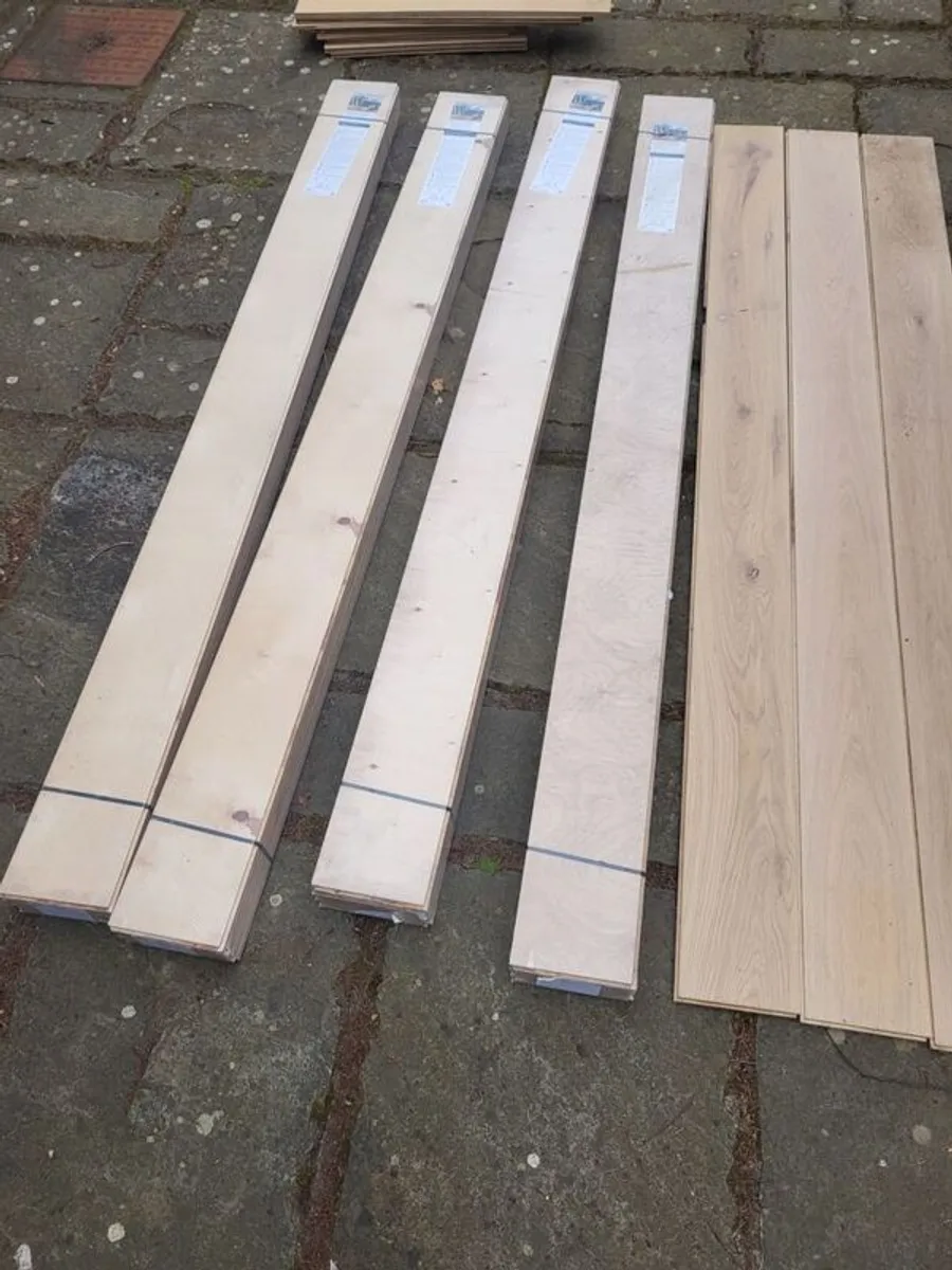 White Oak wooden flooring - Image 1