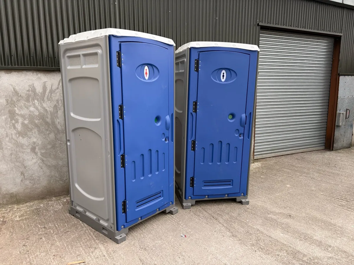 Chemical Toilets Site Cubicles NEW - Image 3