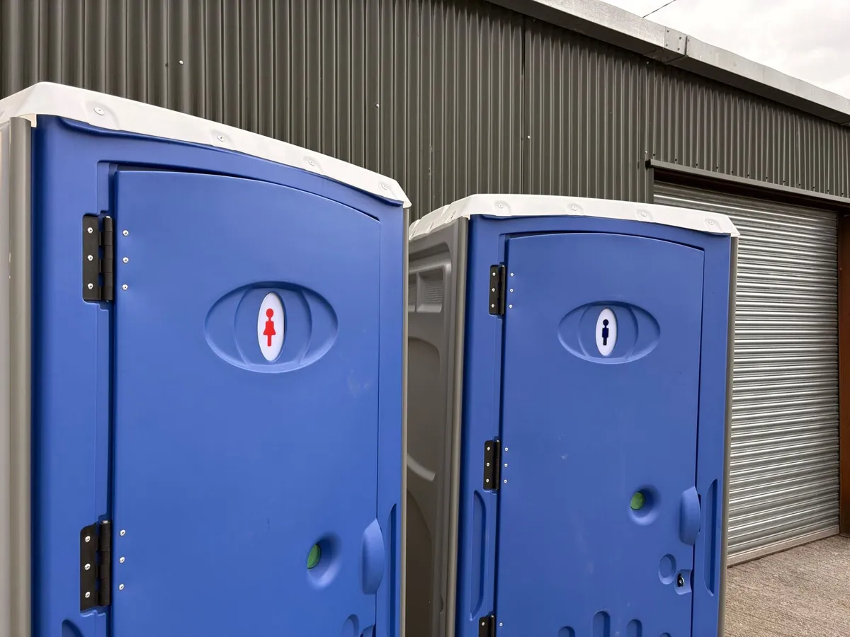 Chemical Toilets Site Cubicles NEW - Image 4
