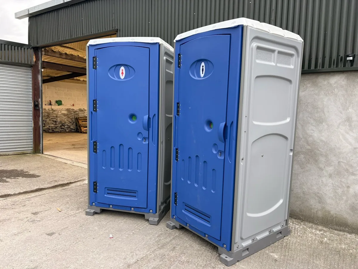 Chemical Toilets Site Cubicles NEW - Image 1