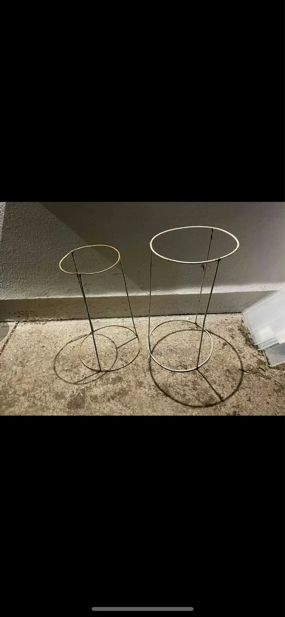 Bin metal frames