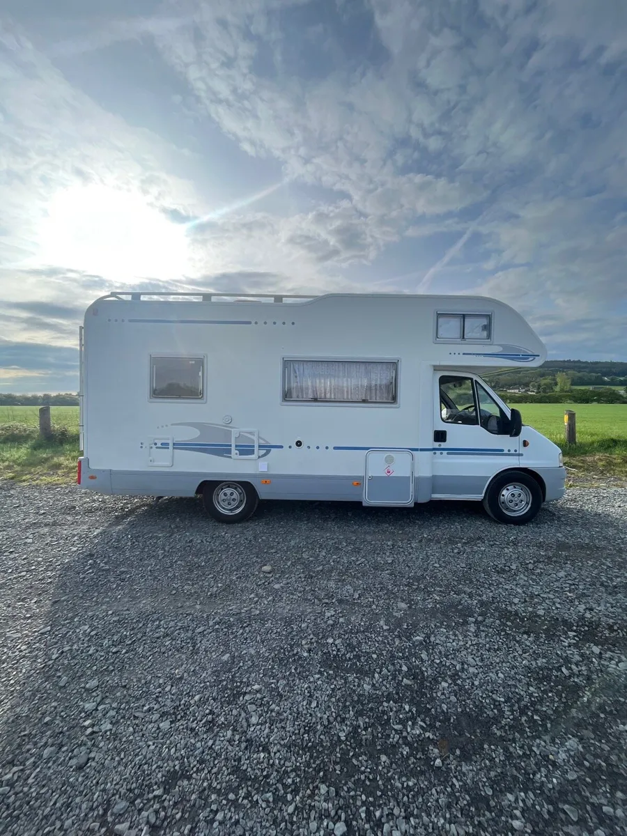 2004 fiat ducato camper 6 saet belts - Image 1