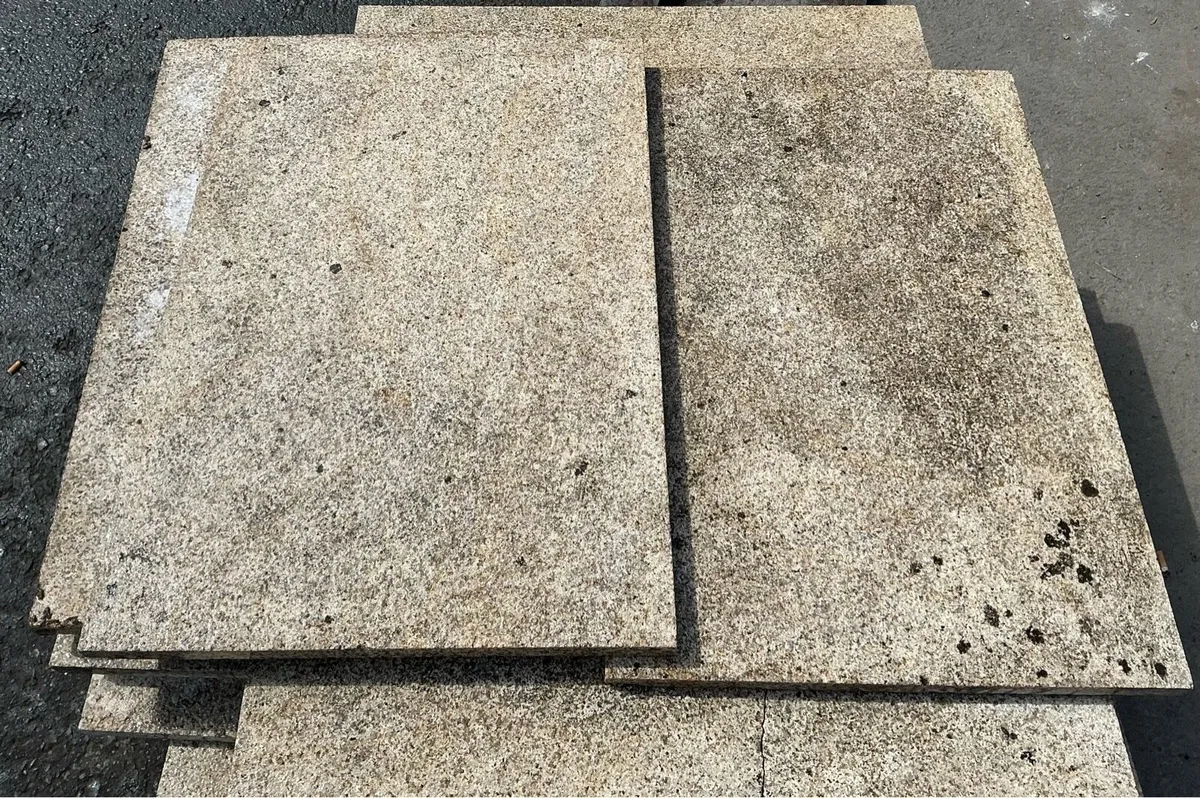 Oatmeal granite paving (job lot) - Image 4