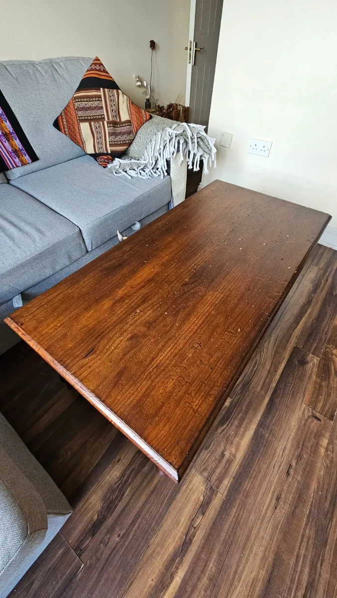 Wooden Coffee Table - Image 1