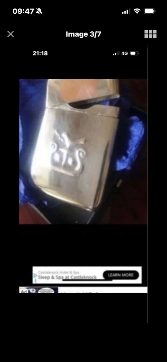 Silver AIB Business Card Holder - Image 3