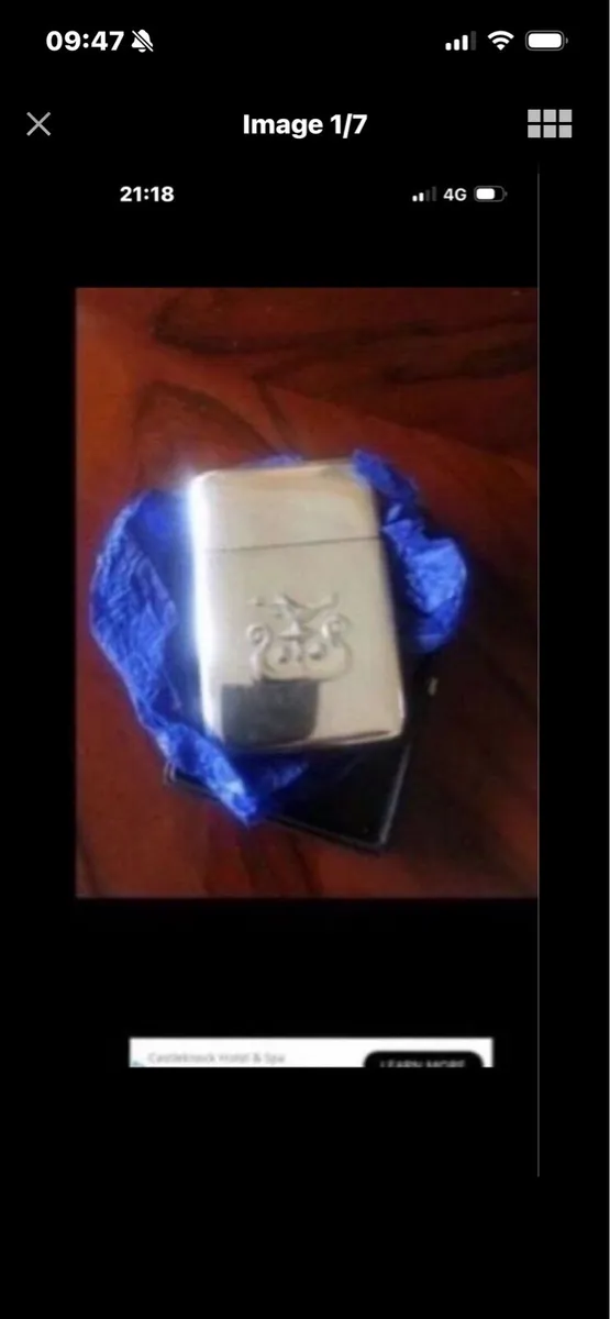 Silver AIB Business Card Holder - Image 1