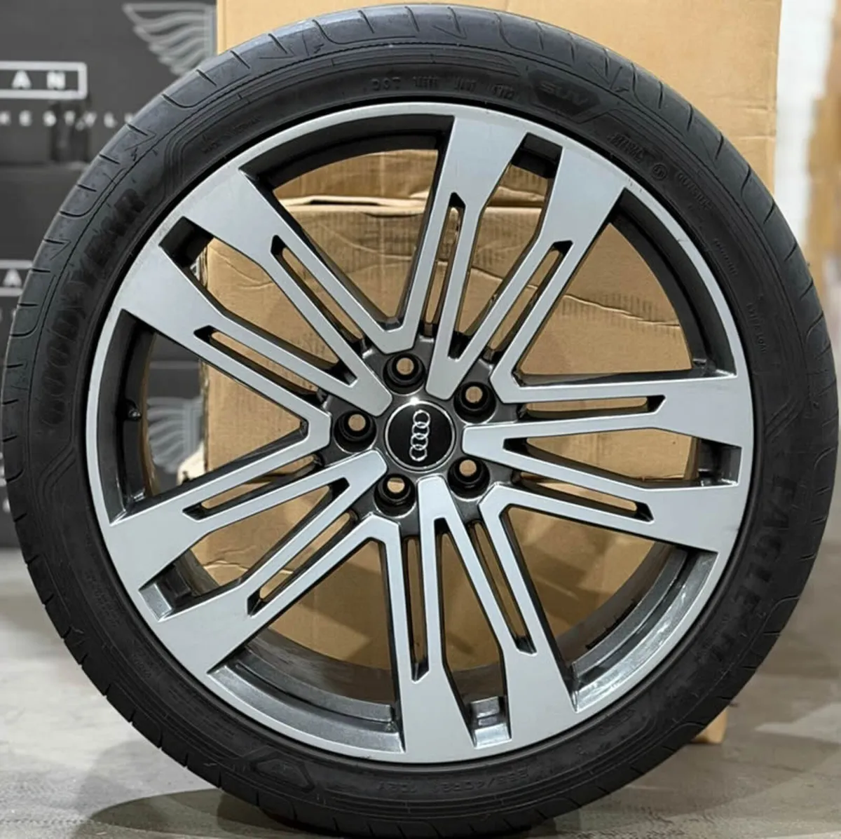 21" Genuine AUDI SQ5 Q5 Sport Alloy Wheels & Tyres - Image 4