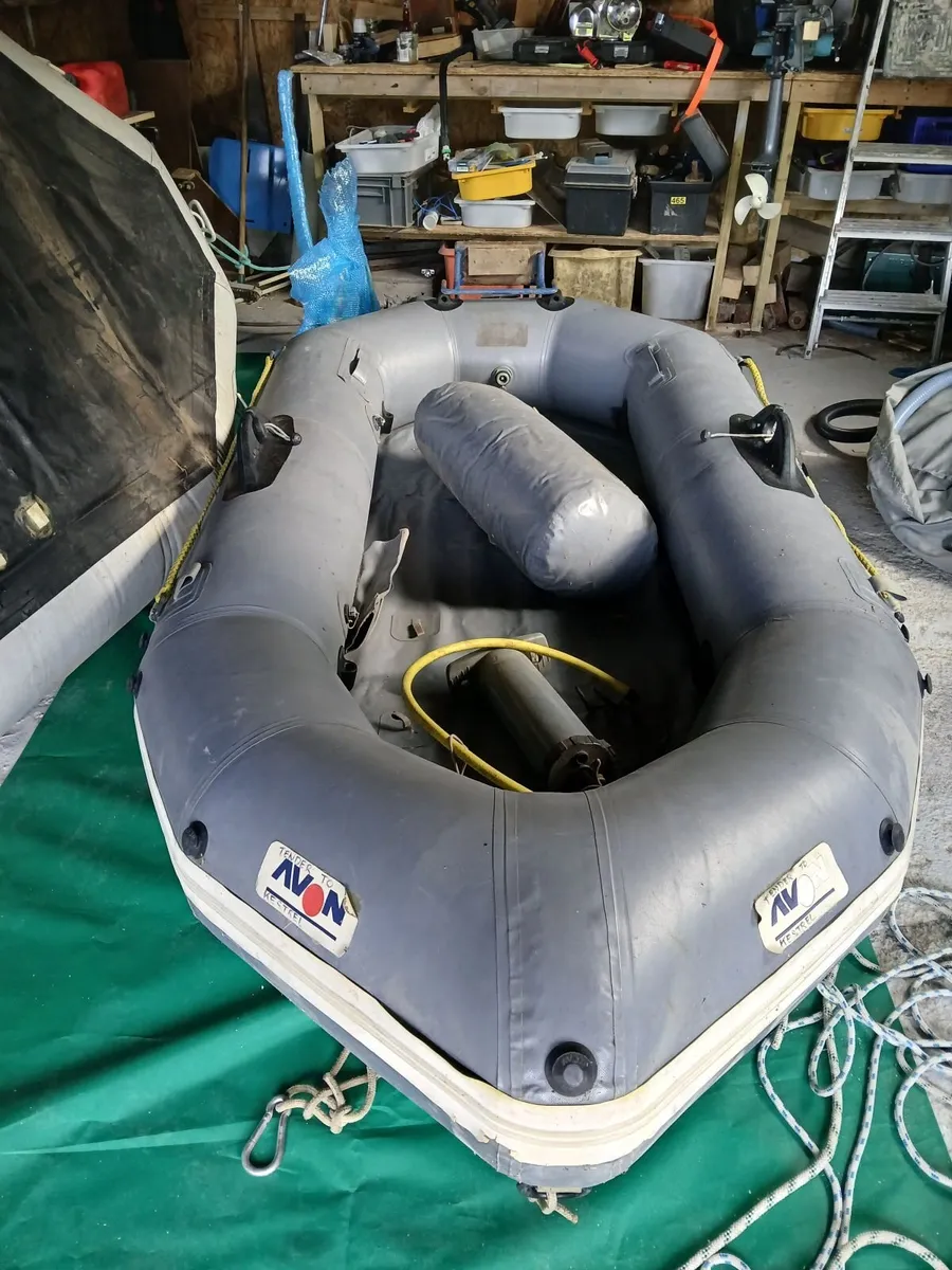 Dinghy. Jib. Anchor windlass. Winches - Image 2