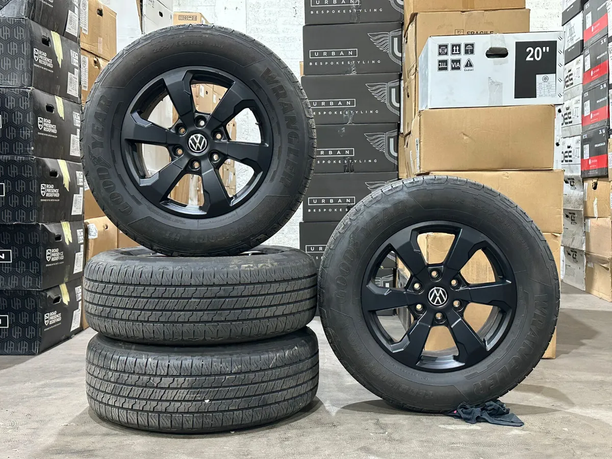 18" Genuine VW AMAROK Alloys & Goodyear Tyre 6x139 - Image 1