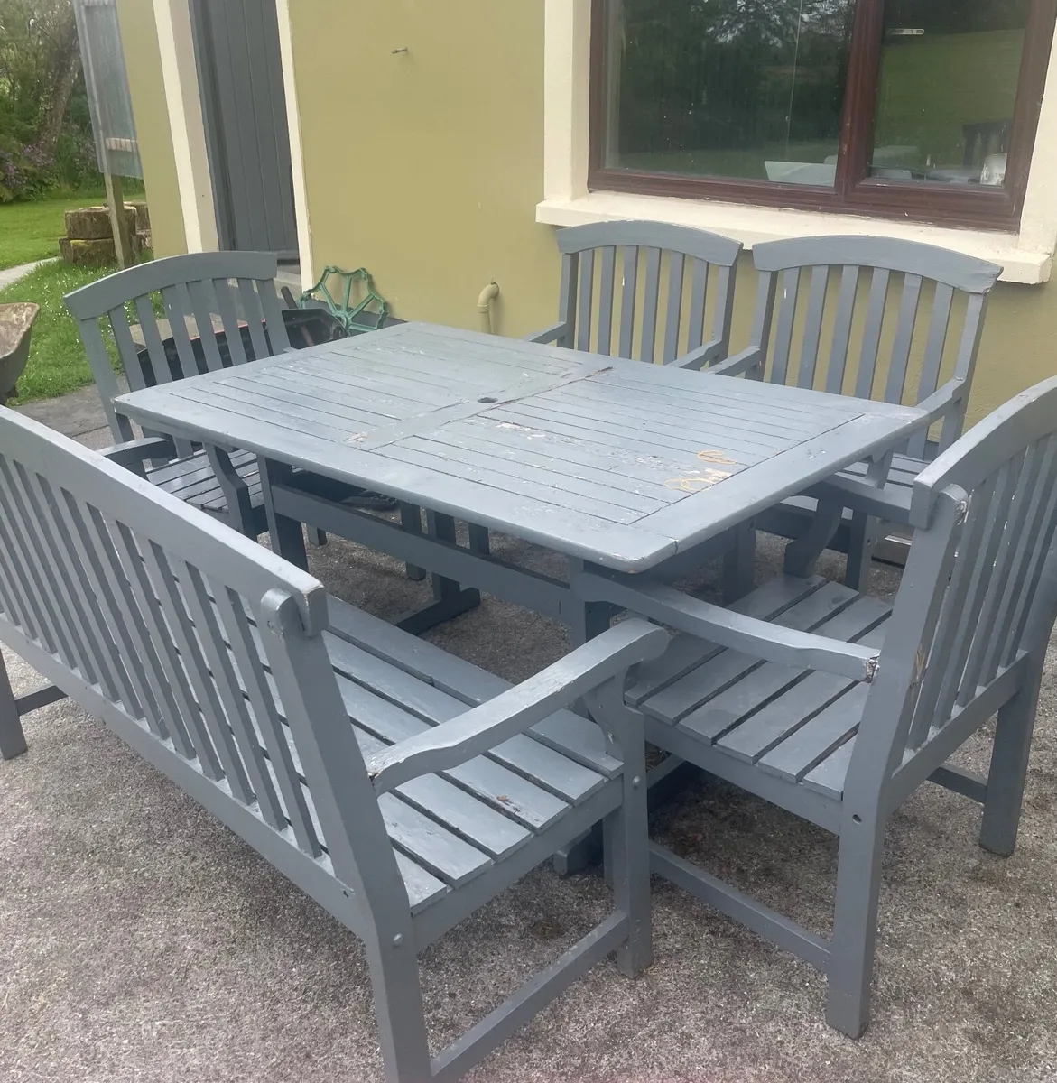 Garden table and chairs - Image 4