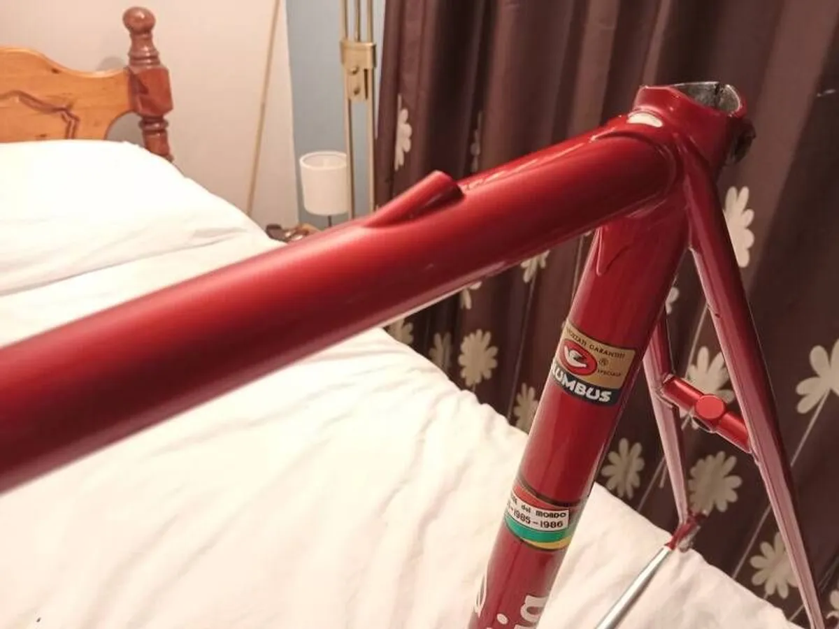 Bergundy Bottecchia SLX 56x56 road bike frame - Image 3