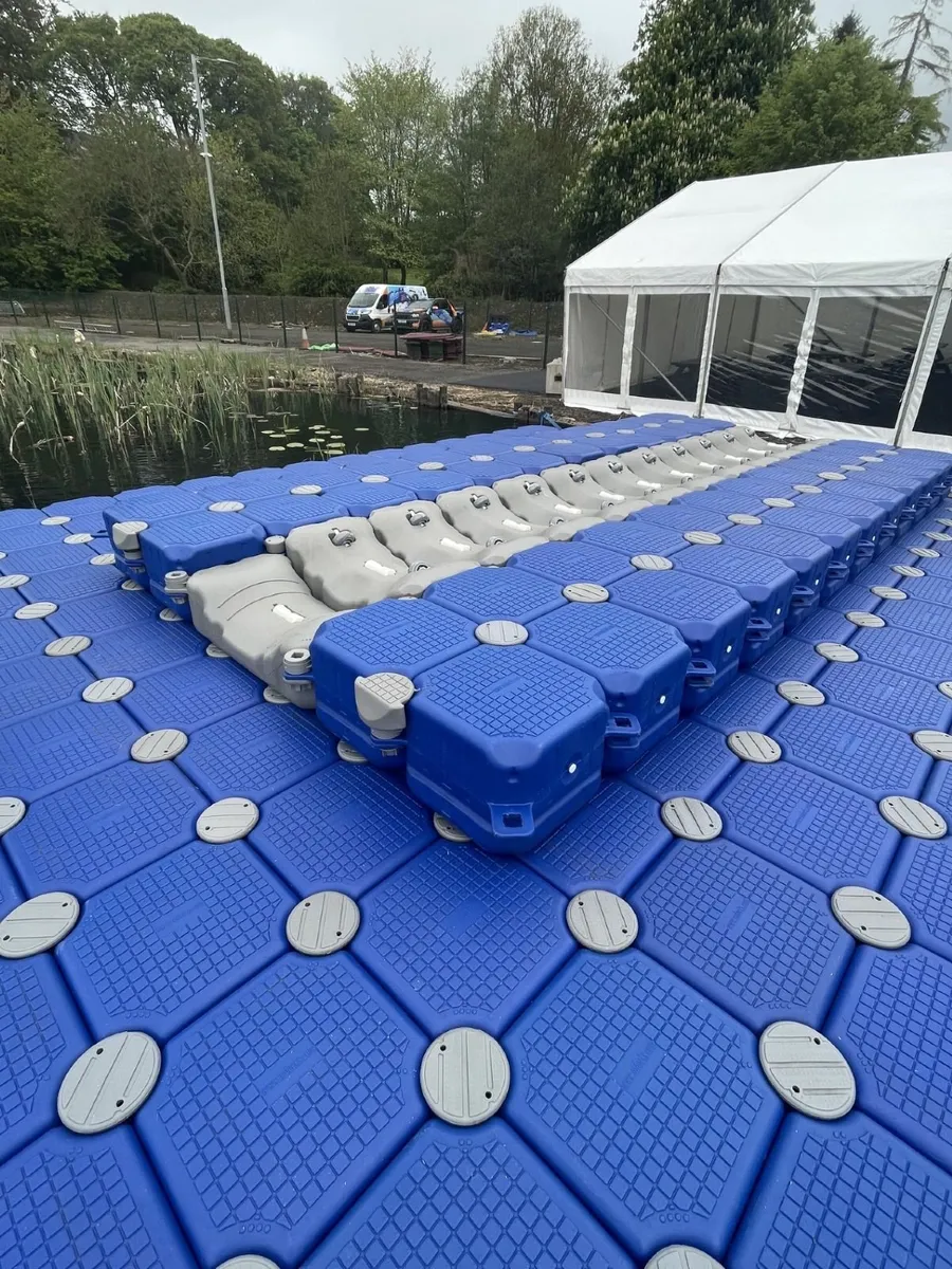 Boat Pontoon Floating Dock Jetty Cube Dock Jet ski - Image 1