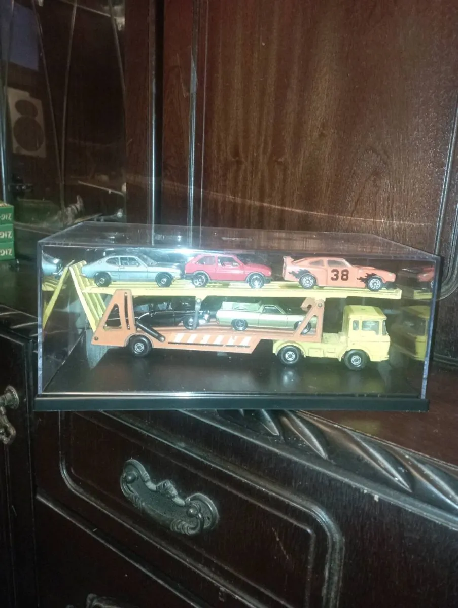 RARE FIND VINTAGE SUPER  KINGS DAF CAR TRANSPORTER - Image 1