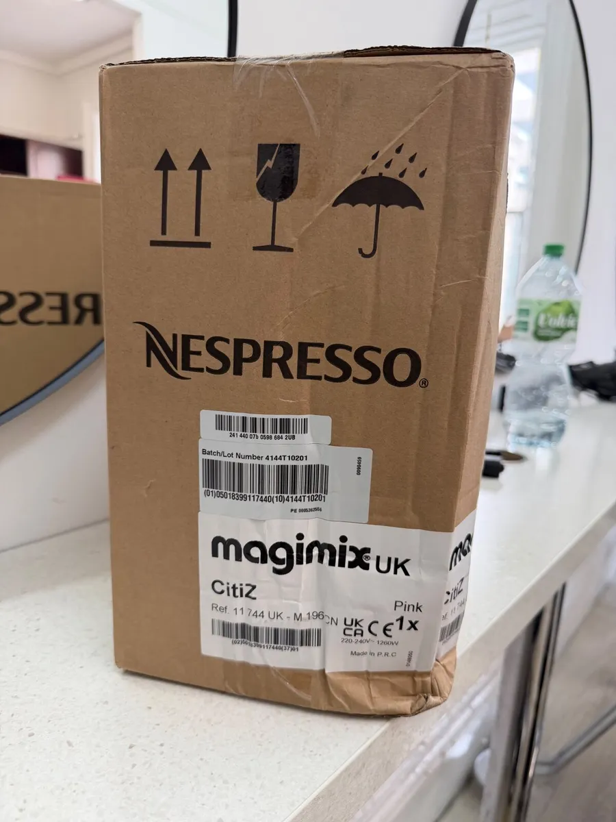 Brand New Nespresso CitiZ Coffee Machine – Rose - Image 2