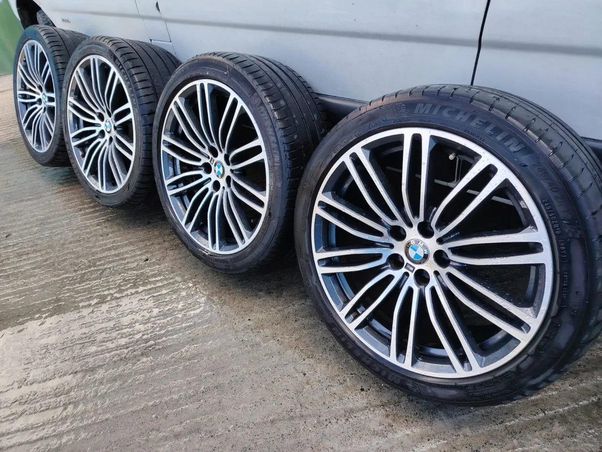 19" BMW 5 series Msport alloys - Image 1