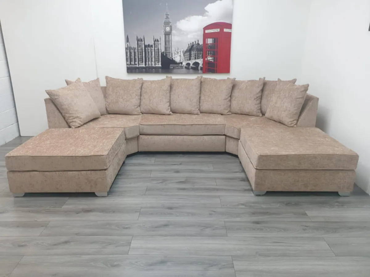 Luxury U shaped sofa - Image 1