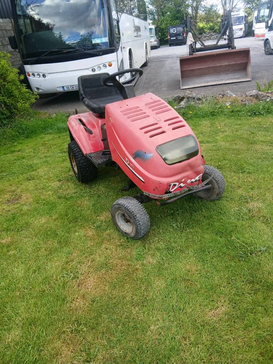 Ride on lawnmower+push mower - Image 2
