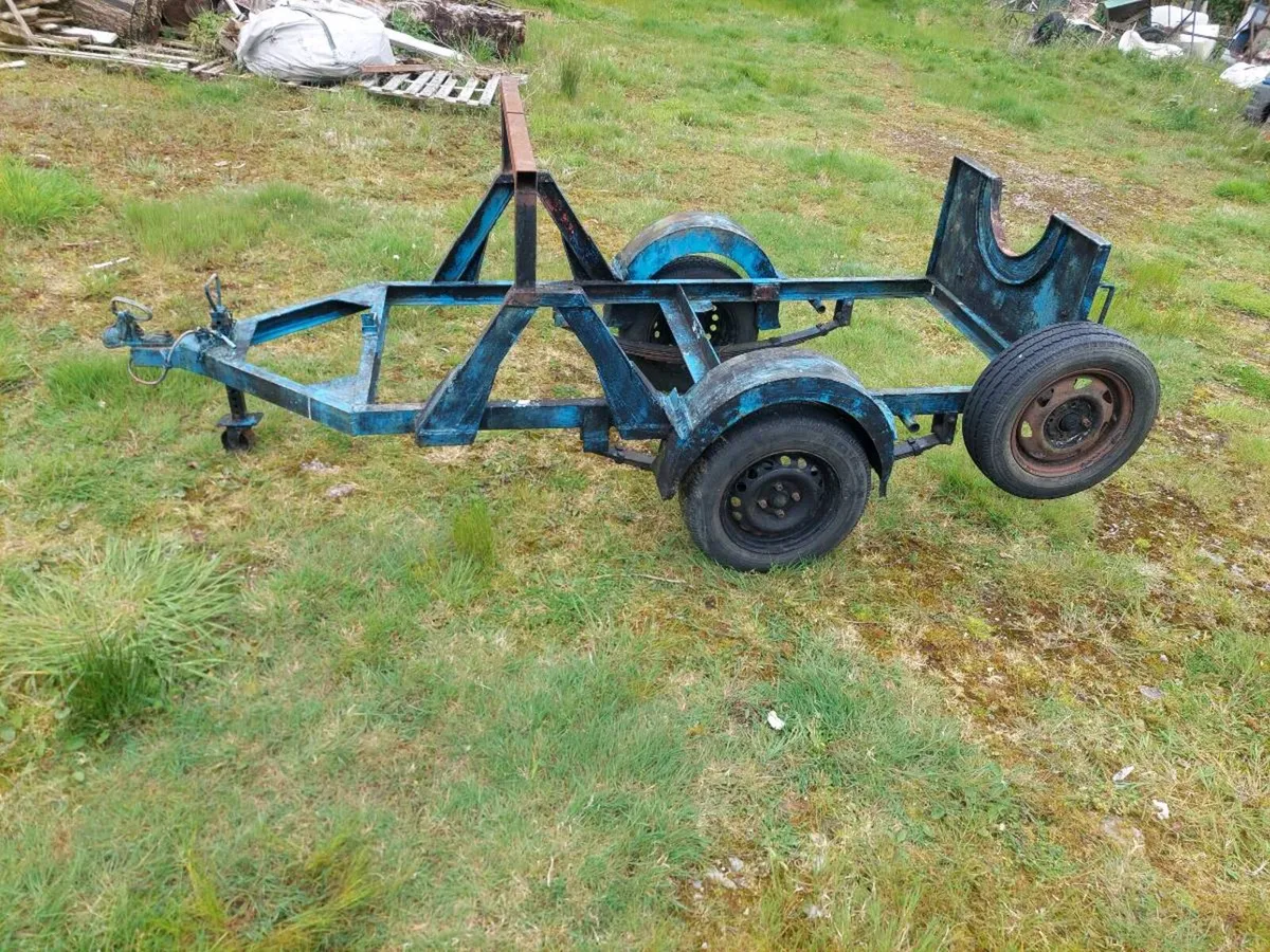 Car trailer single axle - Image 1
