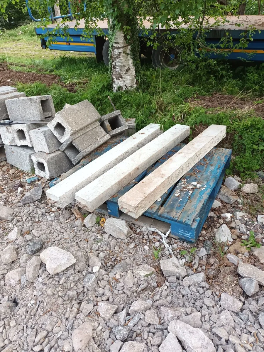 Concrete lintel (6" x 4") 1.38m