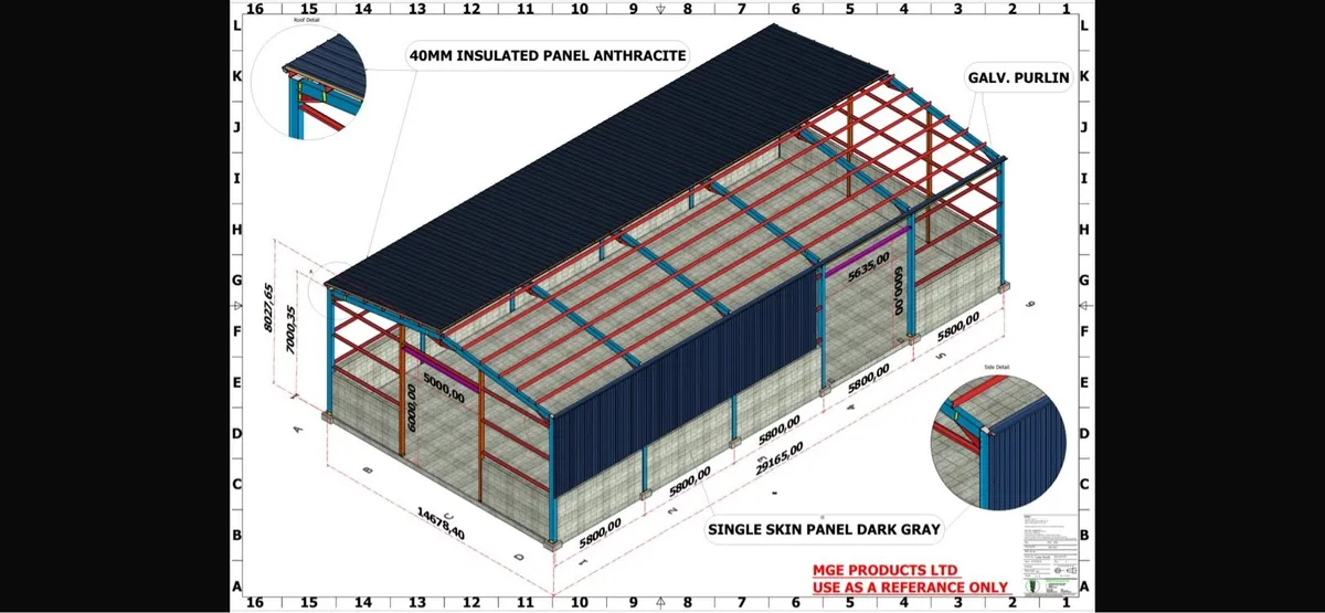Portal Frame Industrial building - Image 1
