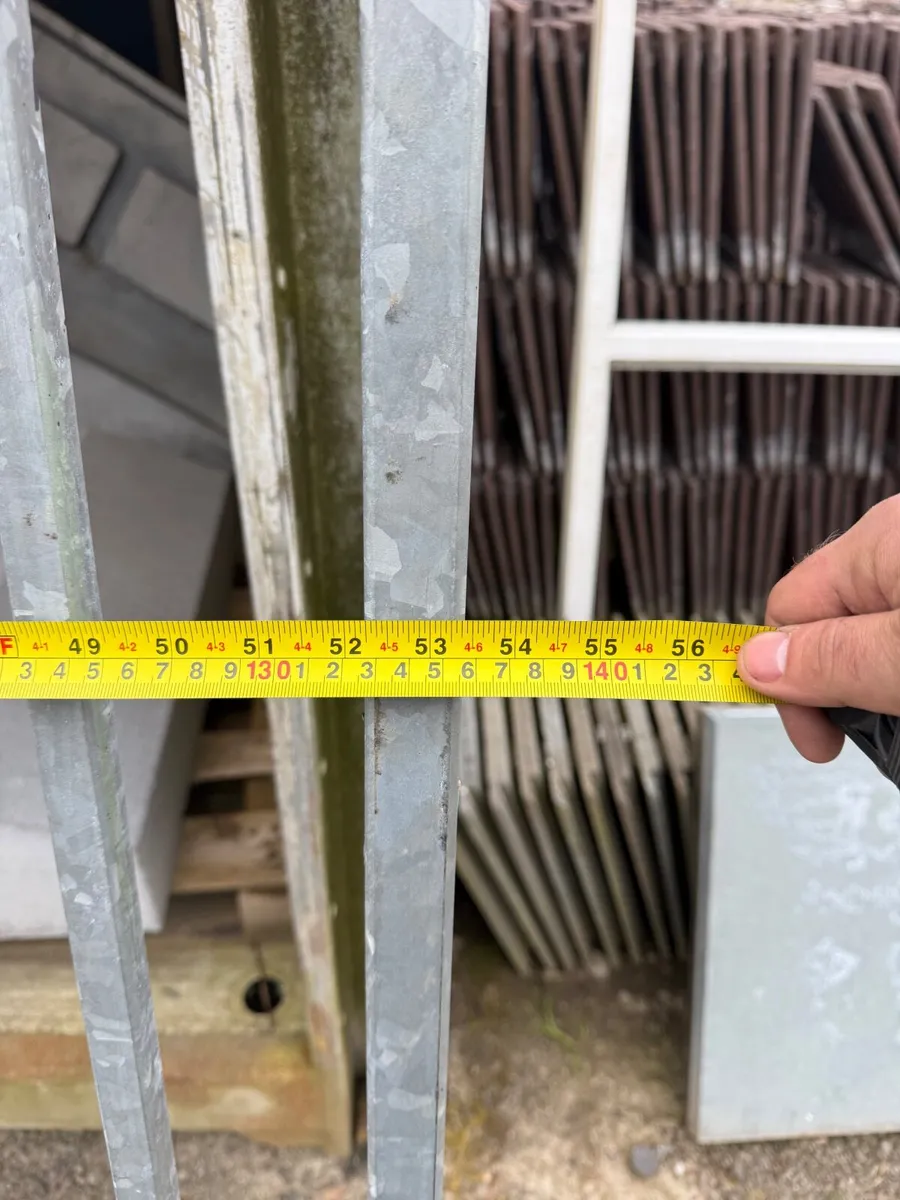 Reclaimed galvanised security gate - Image 3