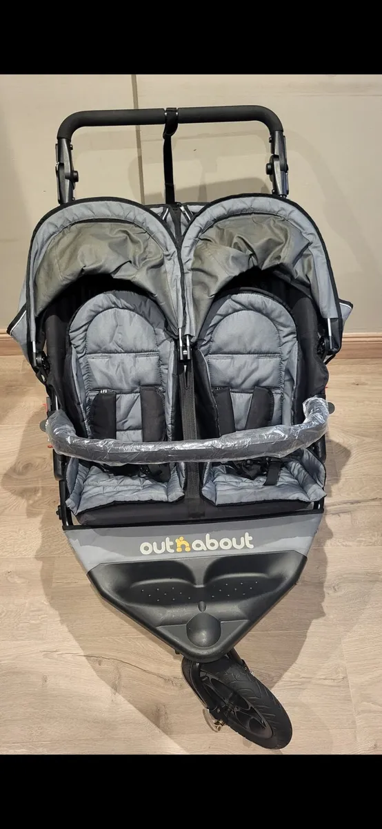 Out N About Double Pram (*new bumper bar*) - Image 2